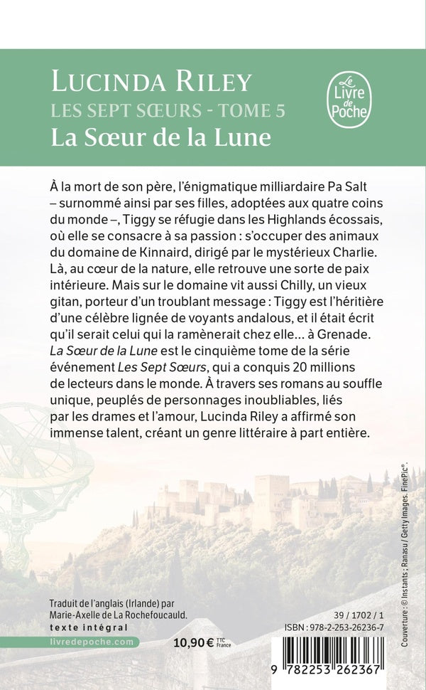 Back cover of Les sept soeurs Tome 5 : La soeur de la lune