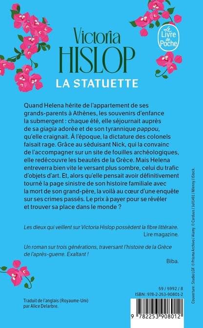 Back cover of La Statuette