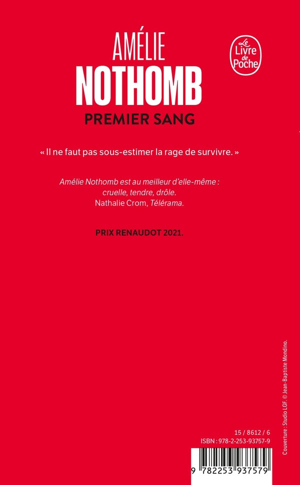 Back cover of Premier sang