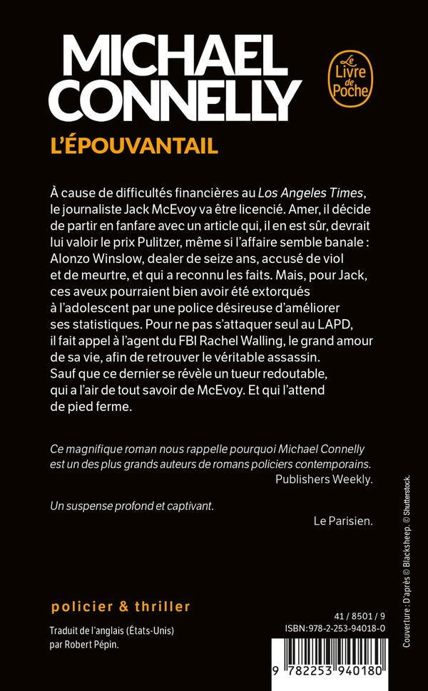 Back cover of L'épouvantail