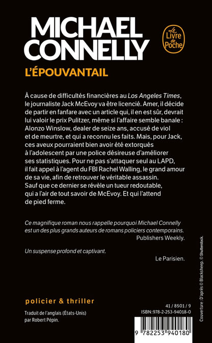 Back cover of L'épouvantail