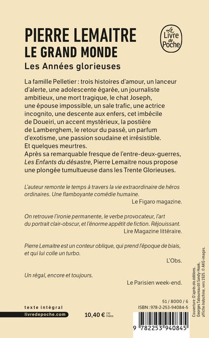 Back cover of Le grand monde