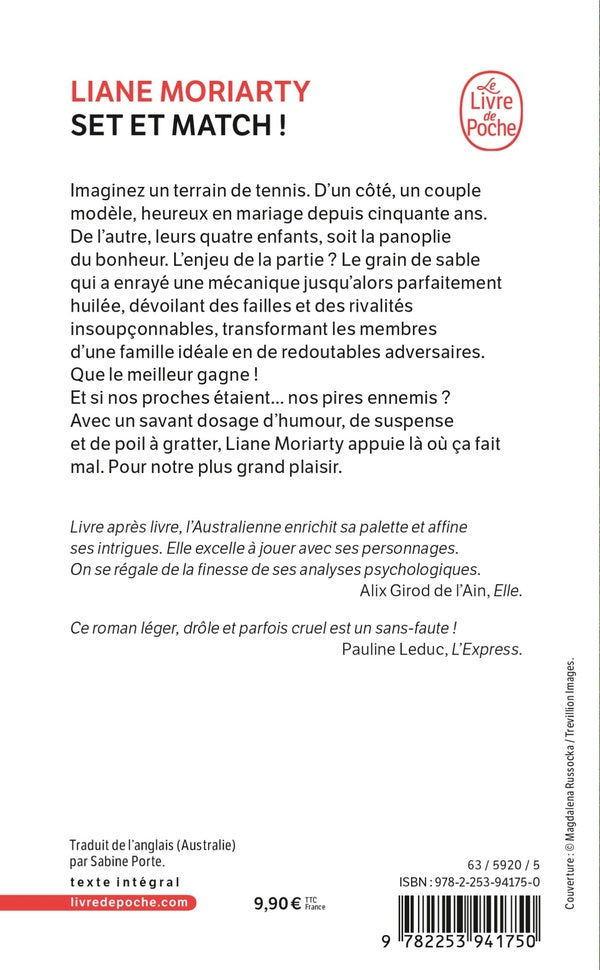 Back cover of Set et match !