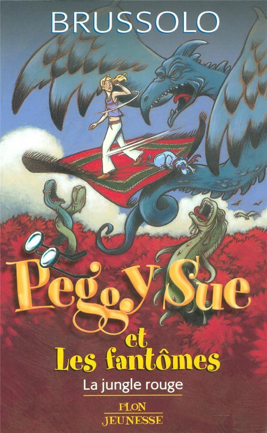 Front cover of PEGGY SUE ET LES FANTOMES T08 LA JUNGLE ROUGE