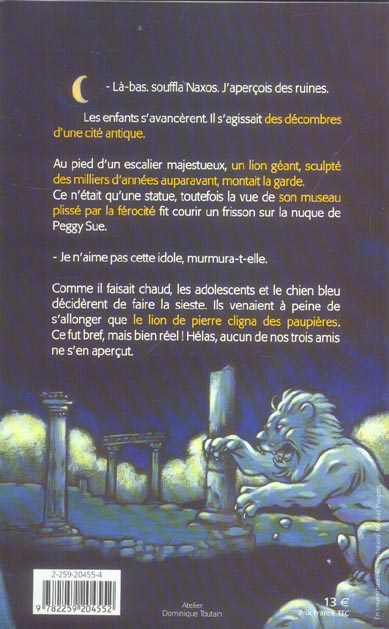 Back cover of Peggy sue et les fantomes - tome 9 la lumiere mysterieuse - vol09