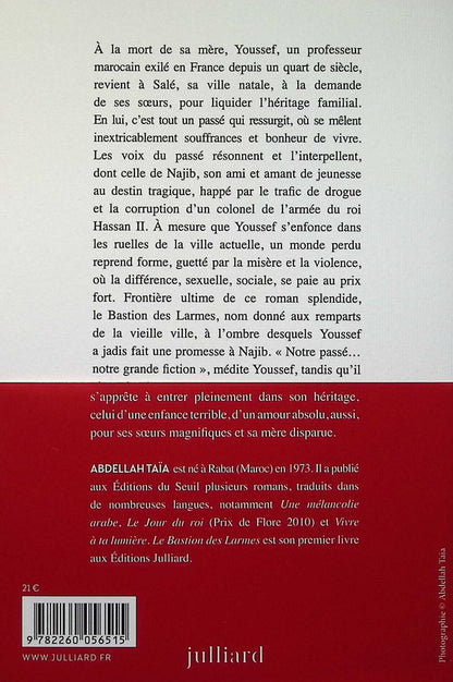 Back cover of Le bastion des larmes