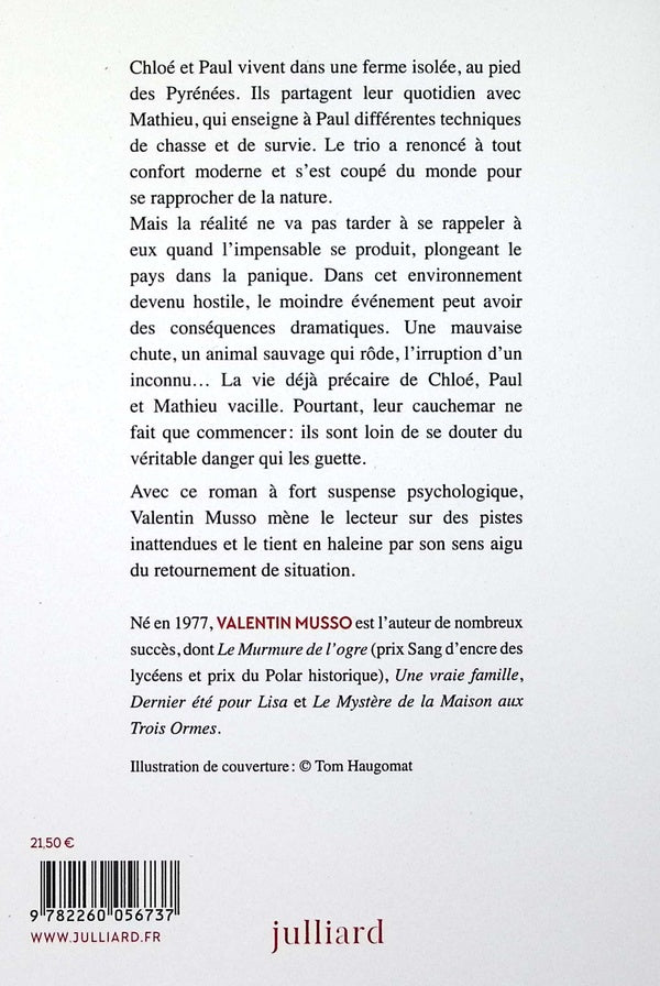 Back cover of Voici demain