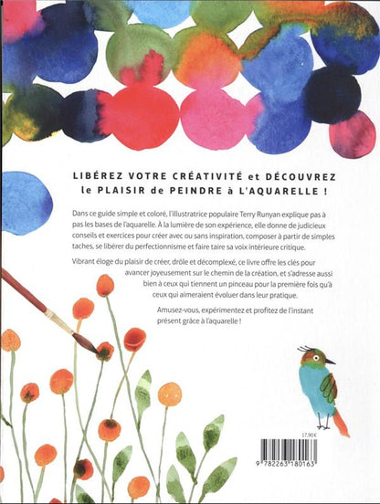 Back cover of S'amuser avec l'aquarelle