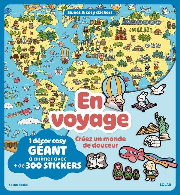 Front cover of Sweet & cosy stickers : En voyage