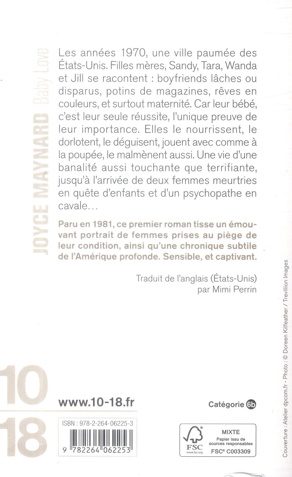 Back cover of Baby love