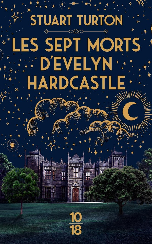 Front cover of Les sept morts d'Evelyn Hardcastle