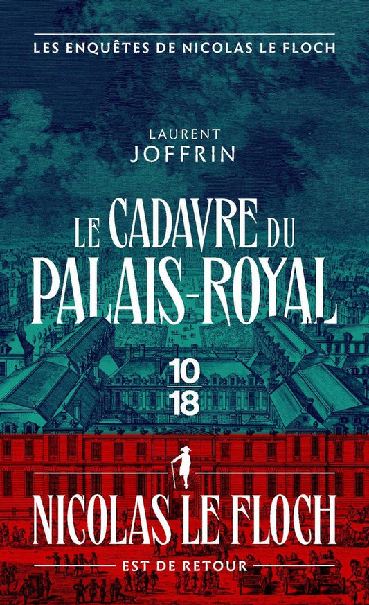 Front cover of Le cadavre du palais-royal : les aventures de Nicolas Le Floch