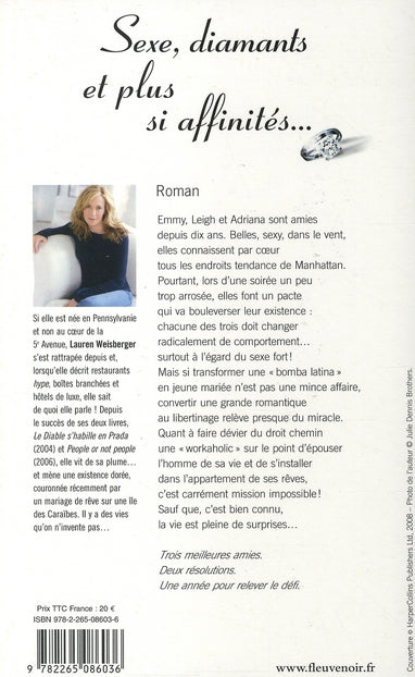 Back cover of Sexe, diamants et plus si affinités...