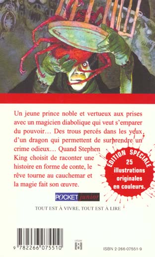 Back cover of Les yeux du dragon