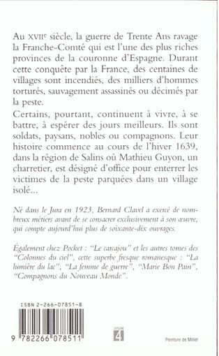 Back cover of Les colonnes du ciel t.1 saison des loups
