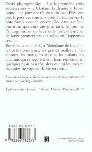 Back cover of Les vendanges tardives