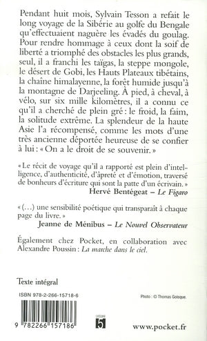 Back cover of L'axe du loup
