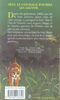 Back cover of La guerre des clans - cycle 1 Tome 1 : retour à l'état sauvage