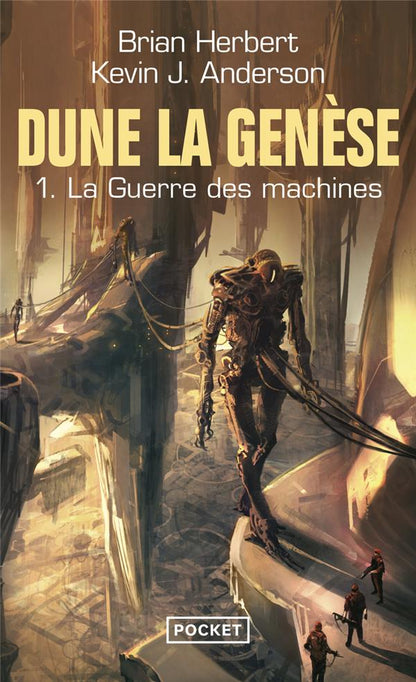 Front cover of Dune - la genèse Tome 1 : La guerre des machines