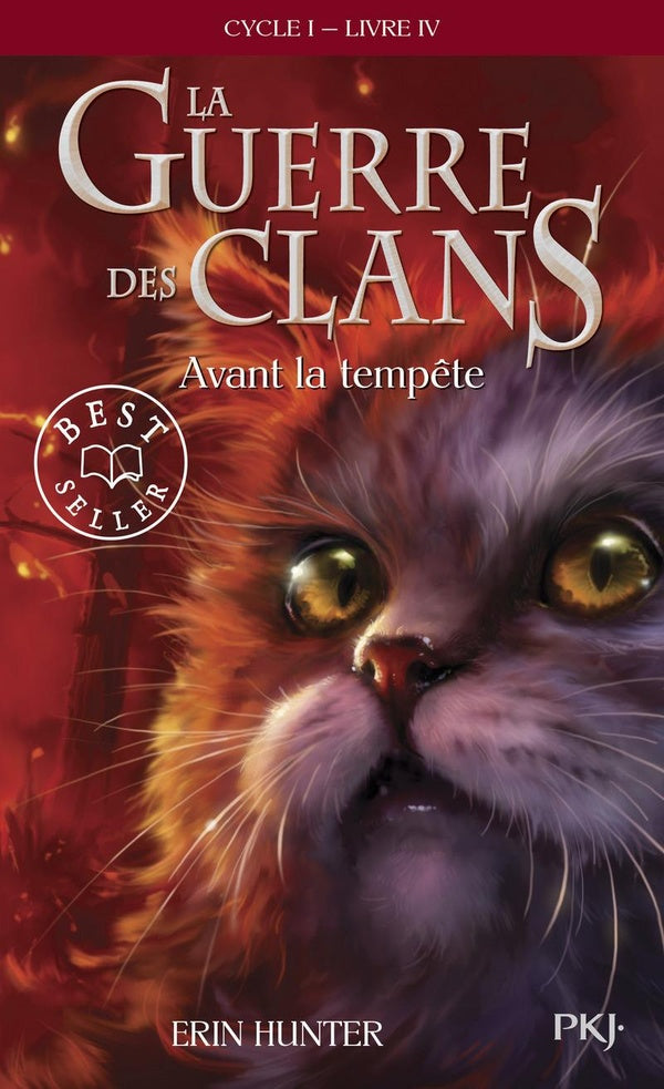 Front cover of La guerre des clans - cycle 1 Tome 4 : avant la tempête