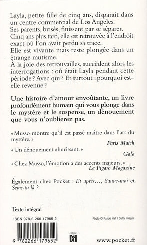 Back cover of Parce que je t'aime