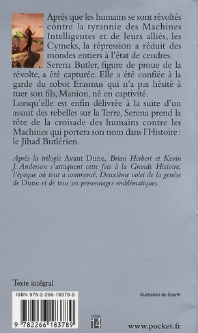 Back cover of Dune - la genèse Tome 2 : le Jihad butlérien