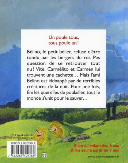 Back cover of Les P'tites Poules Tome 10 : un poule tous, tous poule un !                     (édition souple)