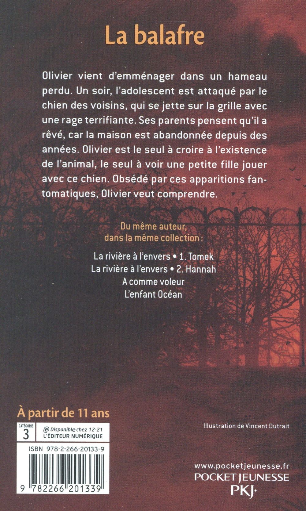 Back cover of La balafre