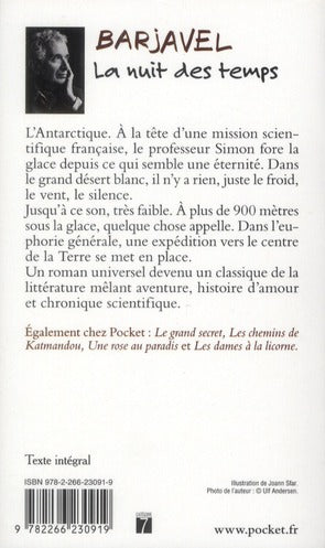 Back cover of La nuit des temps