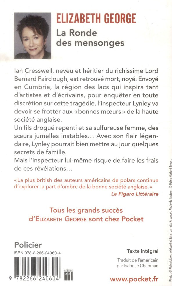 Back cover of La ronde des mensonges