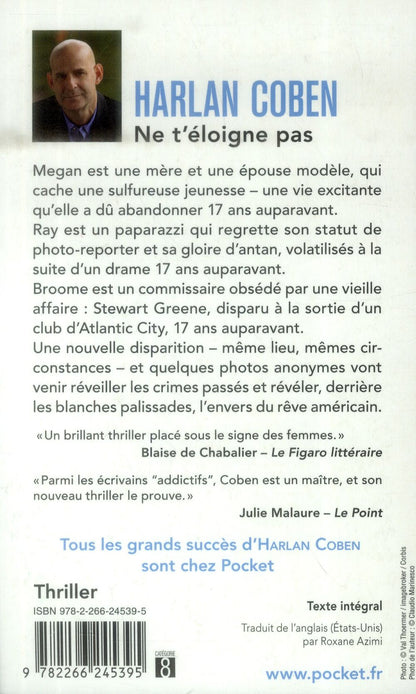 Back cover of Ne t'éloigne pas