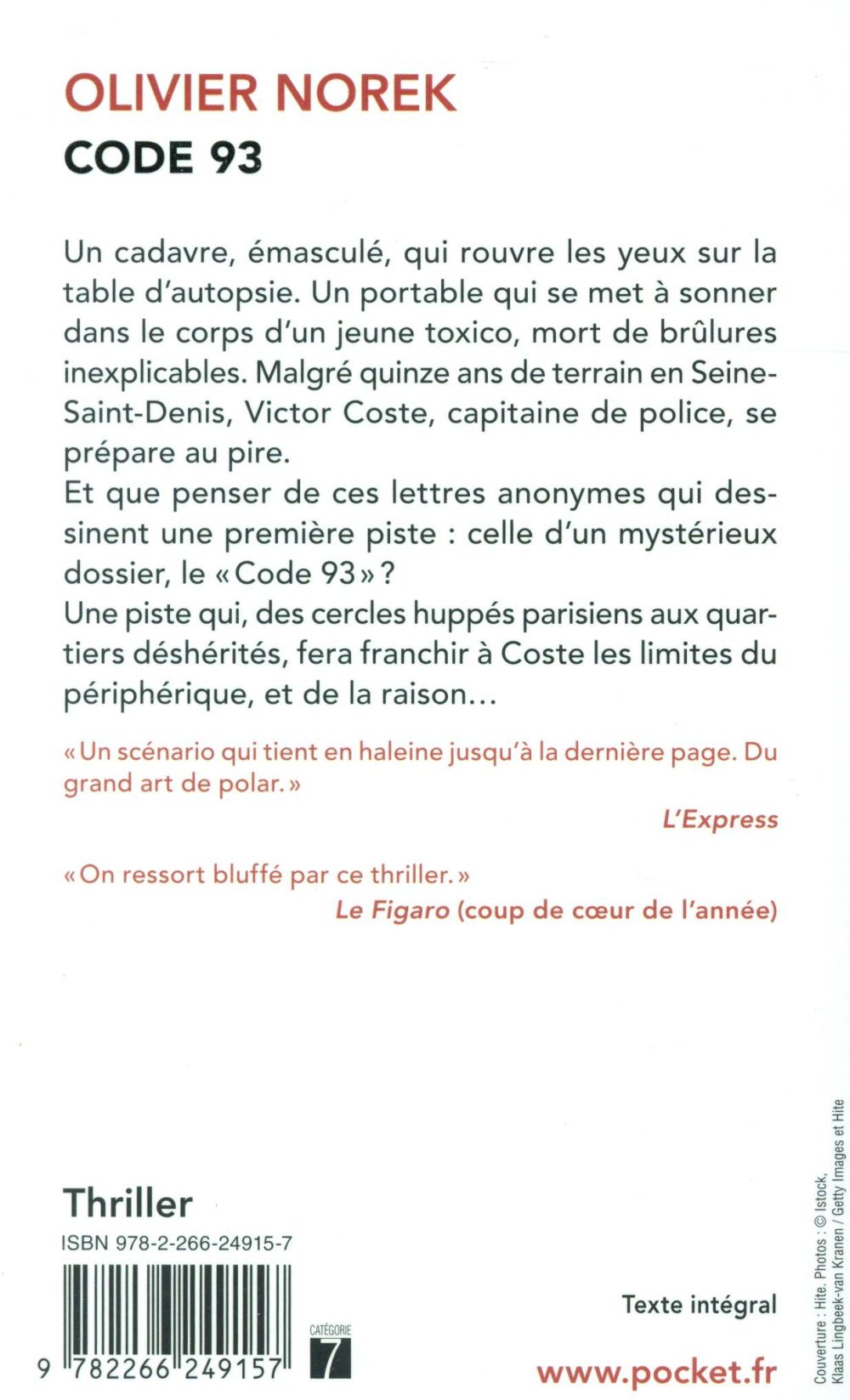 Back cover of Code 93