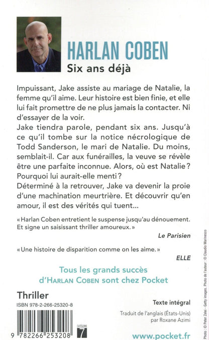 Back cover of Six ans déjà