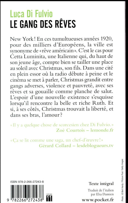 Back cover of Le gang des rêves