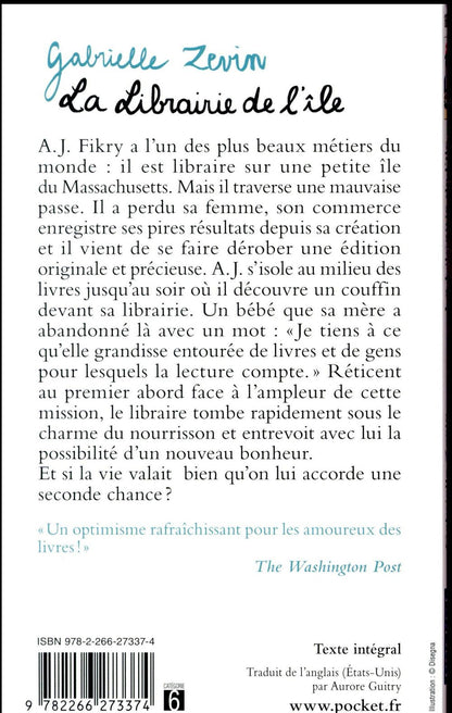Back cover of La librairie de l'île