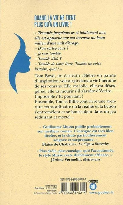 Back cover of La fille de papier