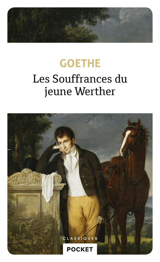 Front cover of Les souffrances du jeune Werther                     (traduction conjointe Christian Helmreich)
