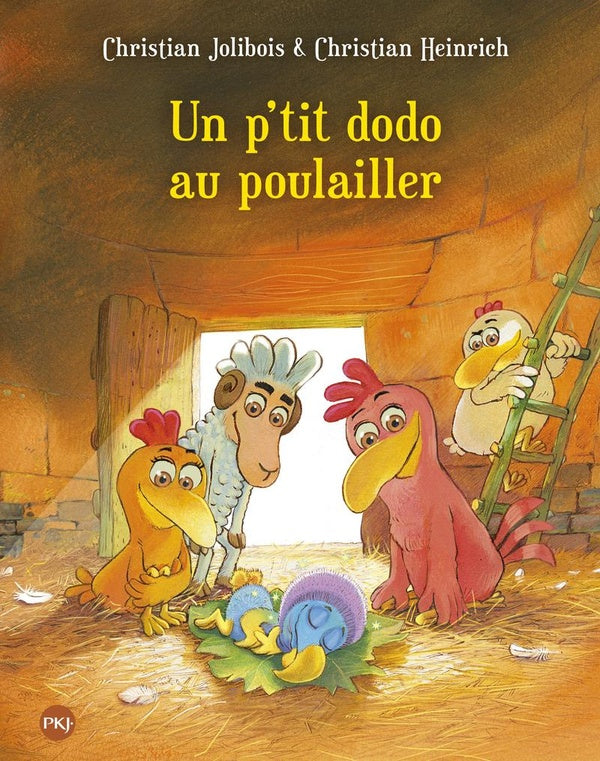 Front cover of Les P'tites Poules Tome 19 : un p'tit dodo au poulailler