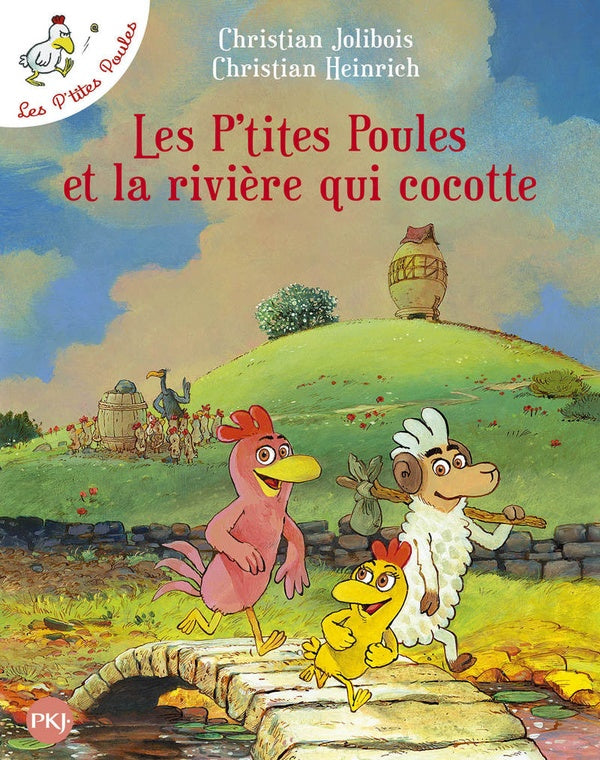 Front cover of Les P'tites Poules Tome 18 : les p'tites poules et la rivière qui cocotte