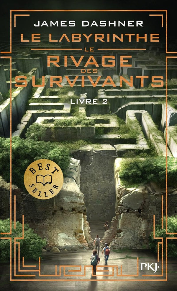Front cover of Le labyrinthe : Le rivage des survivants Tome 2