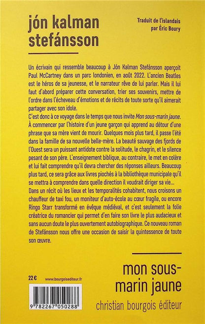 Back cover of Mon sous-marin jaune