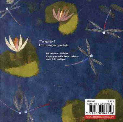 Back cover of La grenouille à grande bouche