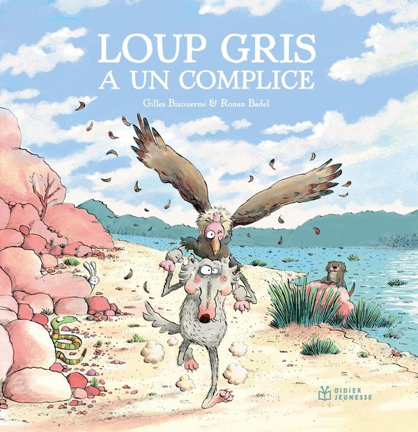 Front cover of Loup gris a un complice