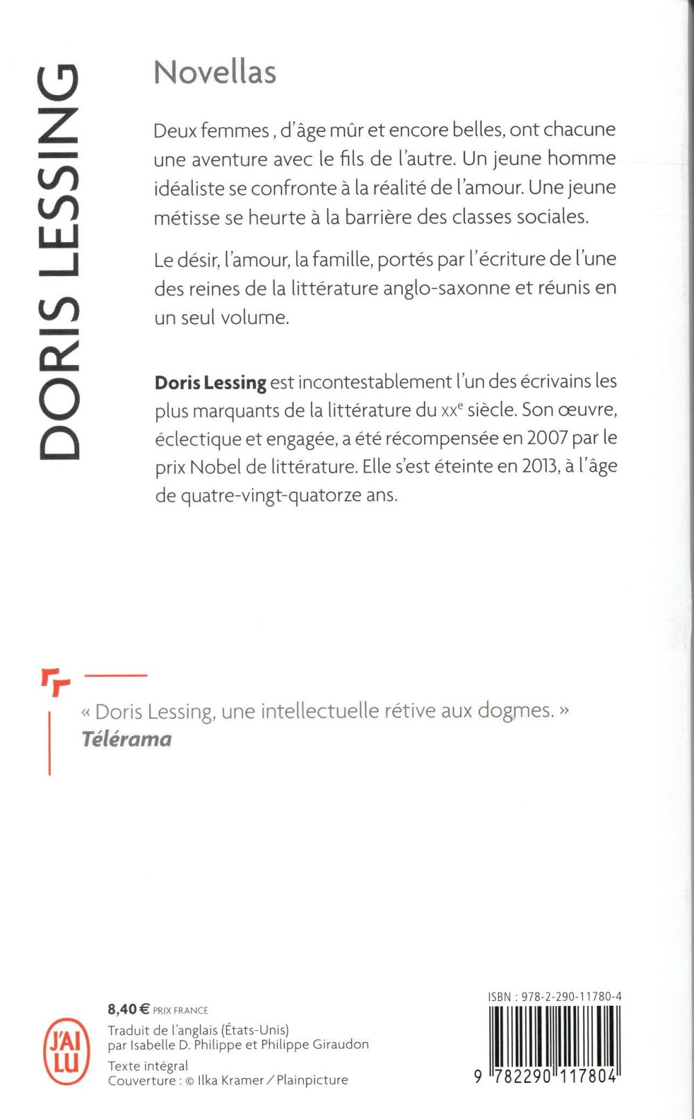 Back cover of Novellas : les grand-mères, Victoria et les Staveney, un enfant de l'amour