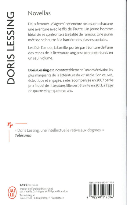 Back cover of Novellas : les grand-mères, Victoria et les Staveney, un enfant de l'amour