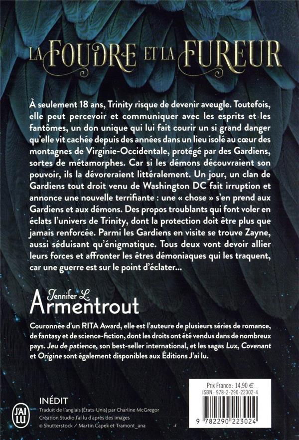Back cover of Le précurseur Tome 1 : la foudre et la fureur Tome 1