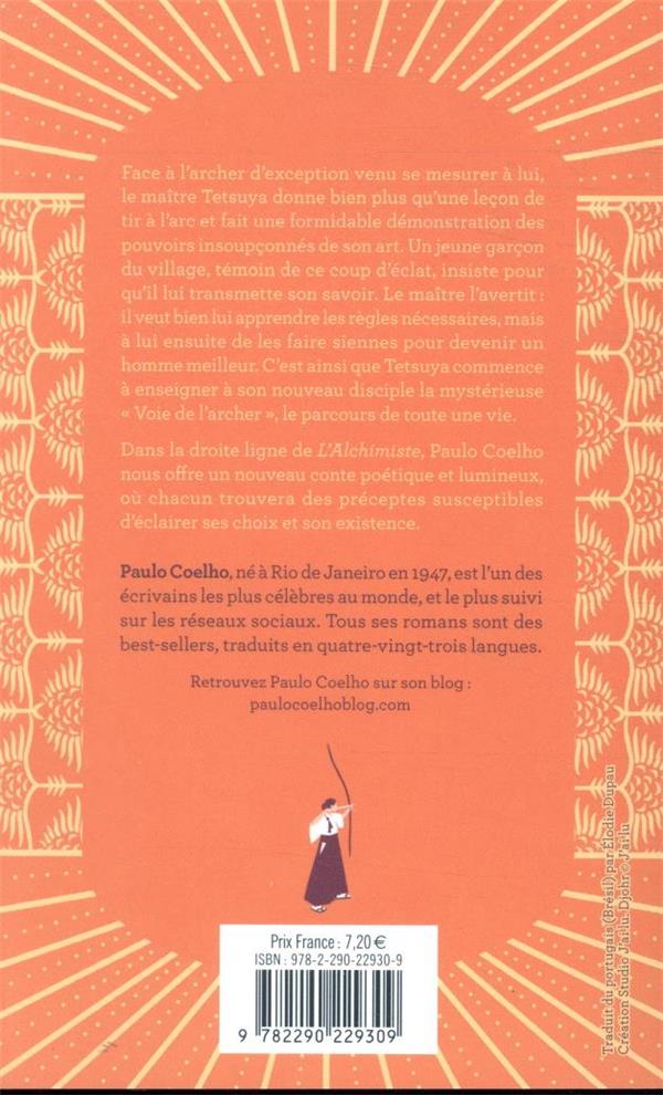 Back cover of La voie de l'archer
