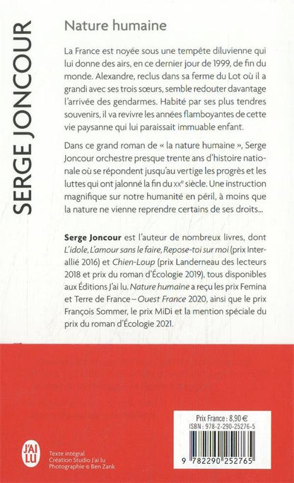 Back cover of Nature humaine