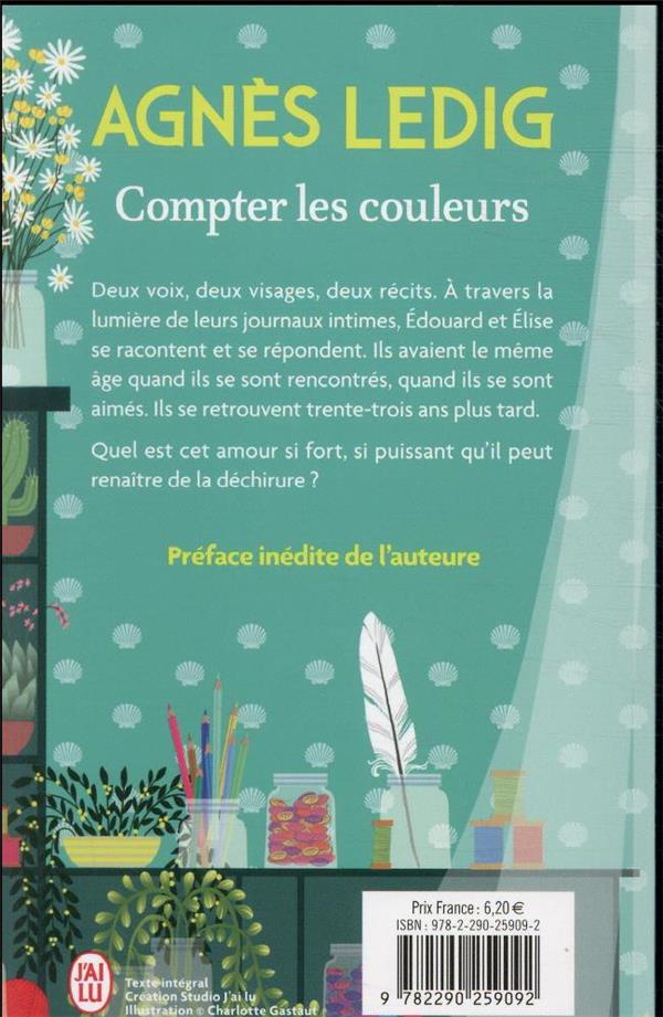 Back cover of Compter les couleurs