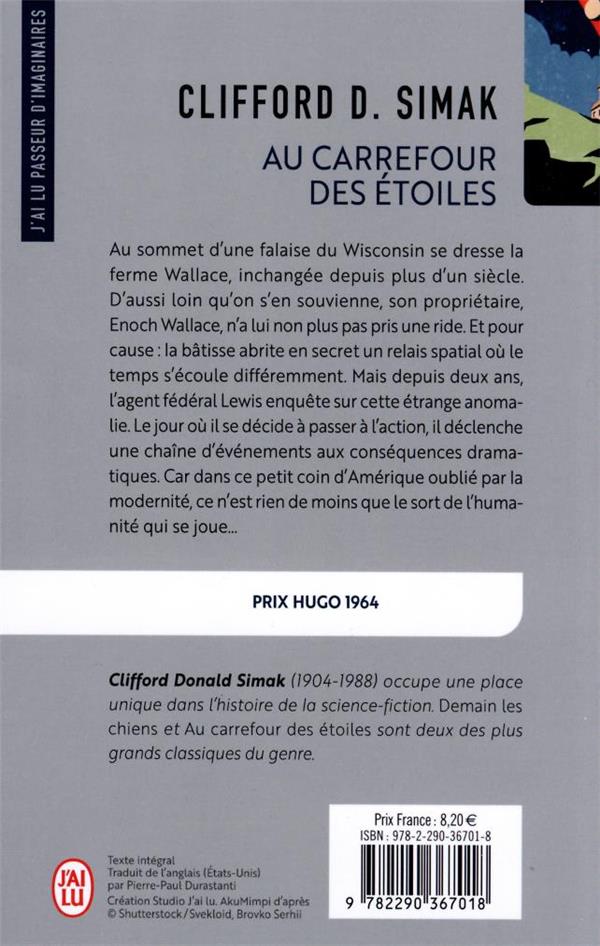 Back cover of Au carrefour des étoiles